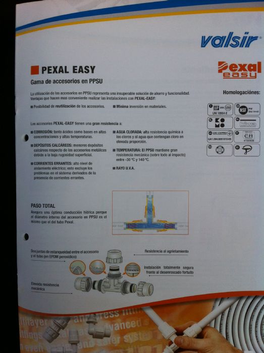 Tubo Flexible para agua